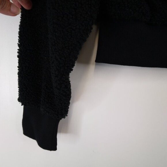 Fabletics Malia Polar Fleece Black Lined Pullover Size XS - Picture 5 of 14